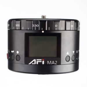 Metall 360 ° självrotande panoramisk elektrisk motorbollhuvud för DSLR-kamera AFI MA2