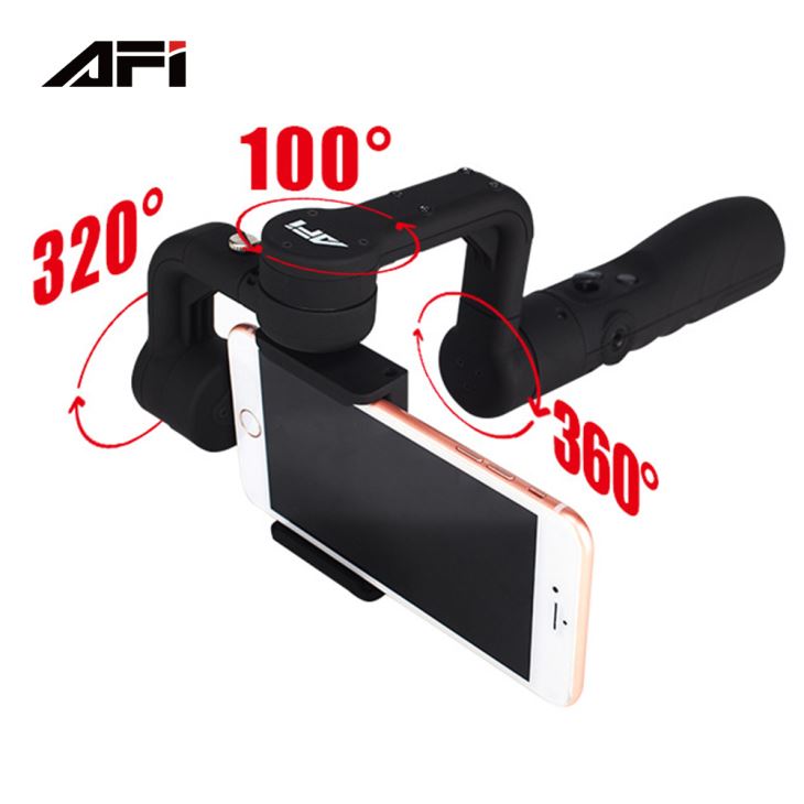 Smartphone Stabilizer Afi V1 Borstlös Motoriserad Gimbal