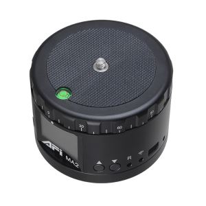 2018 Bästa kamera Mount AFI MA2 360 graders roterande panoramahuvud Bluetooth-huvud för DSLR-kamera och mobiltelefon
