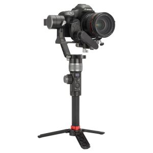 AFI D3 Dual Hand Grip Kit 3-Axis Camera Gimbal DSLR-stabilisator för Canon 5D 6D 7SD-serien, SONY A7-serien, nyttolast: 500-3200g, / w bärväska